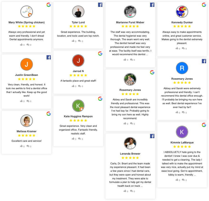 KC Family Dental Testimonials