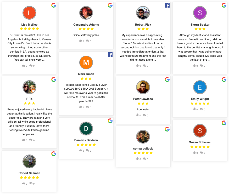 KC Family Dental Testimonials